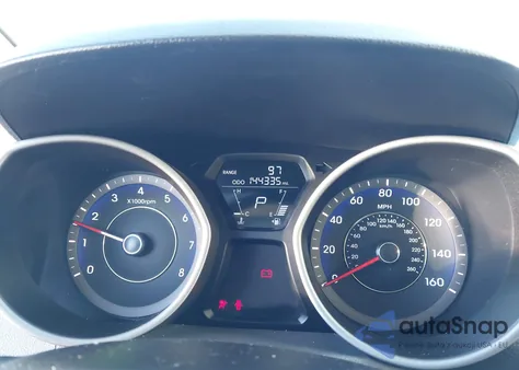 2011 Hyundai Elantra Gls (Ulsan Plant) from USA, damaged, VIN KMHDH4AE2BU105223